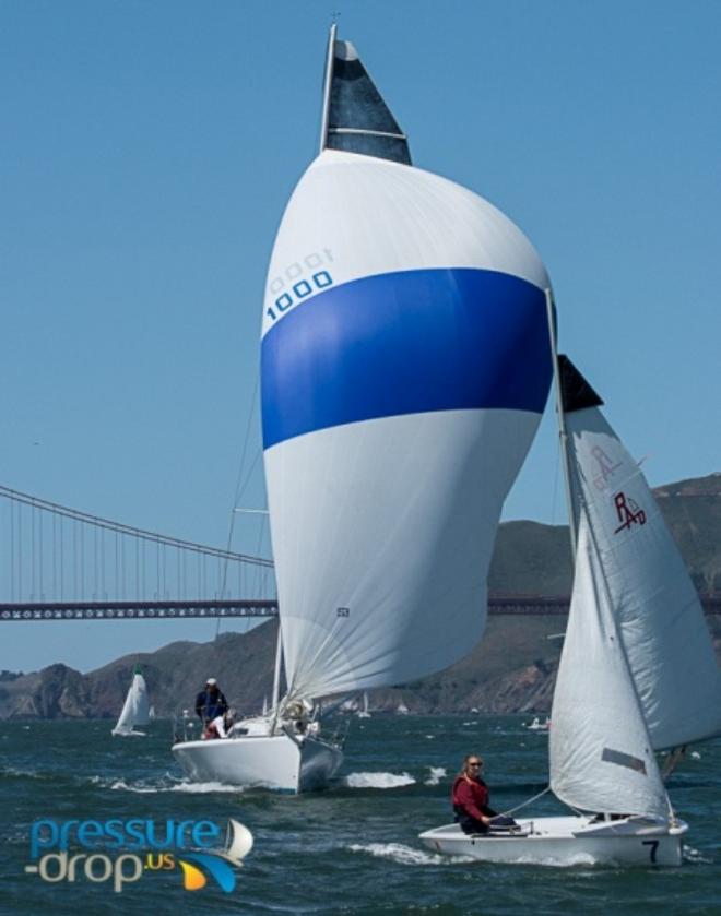 Greg Nelsen save Dan Alvarez from a weekend of honey do's and the two sailed the course in an impressive 03:24:38 to win the under 100 raters! - Doublehanded Lightship Race 2015 © Erik Simonson/ pressure-drop.us http://www.pressure-drop.us